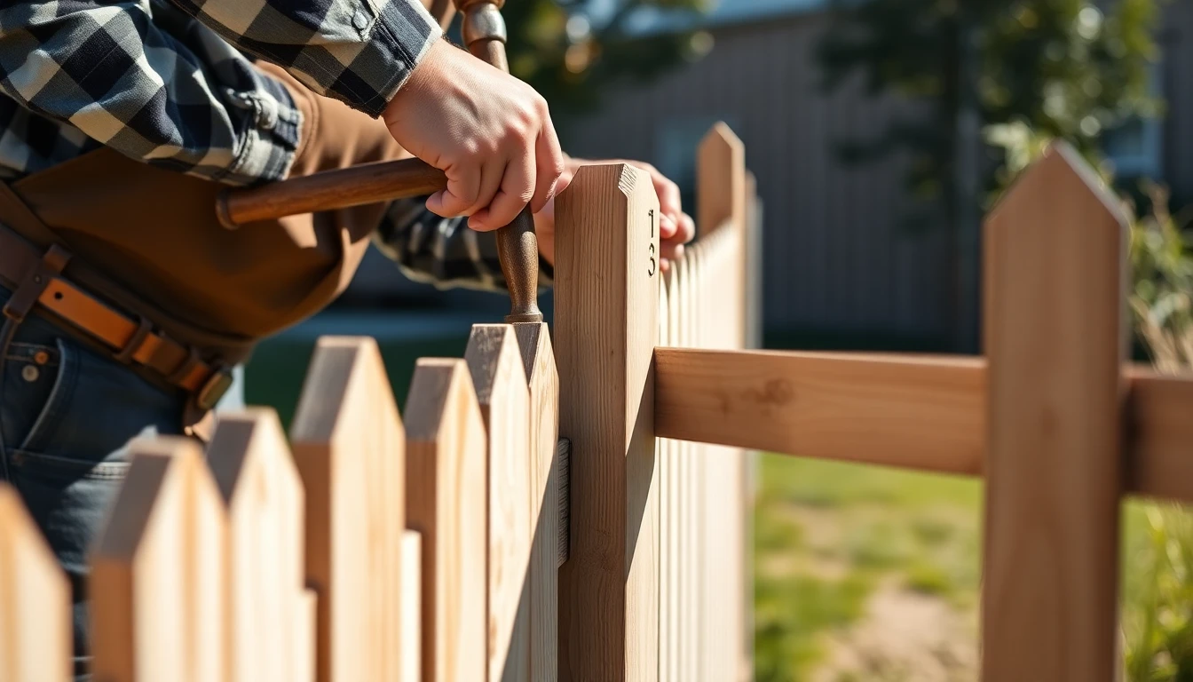 Picket Fence Installation
