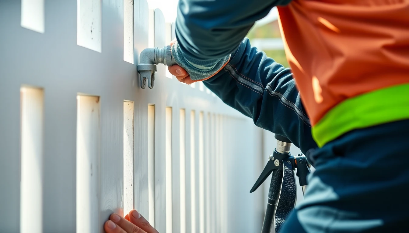 Vinyl Fence Installation